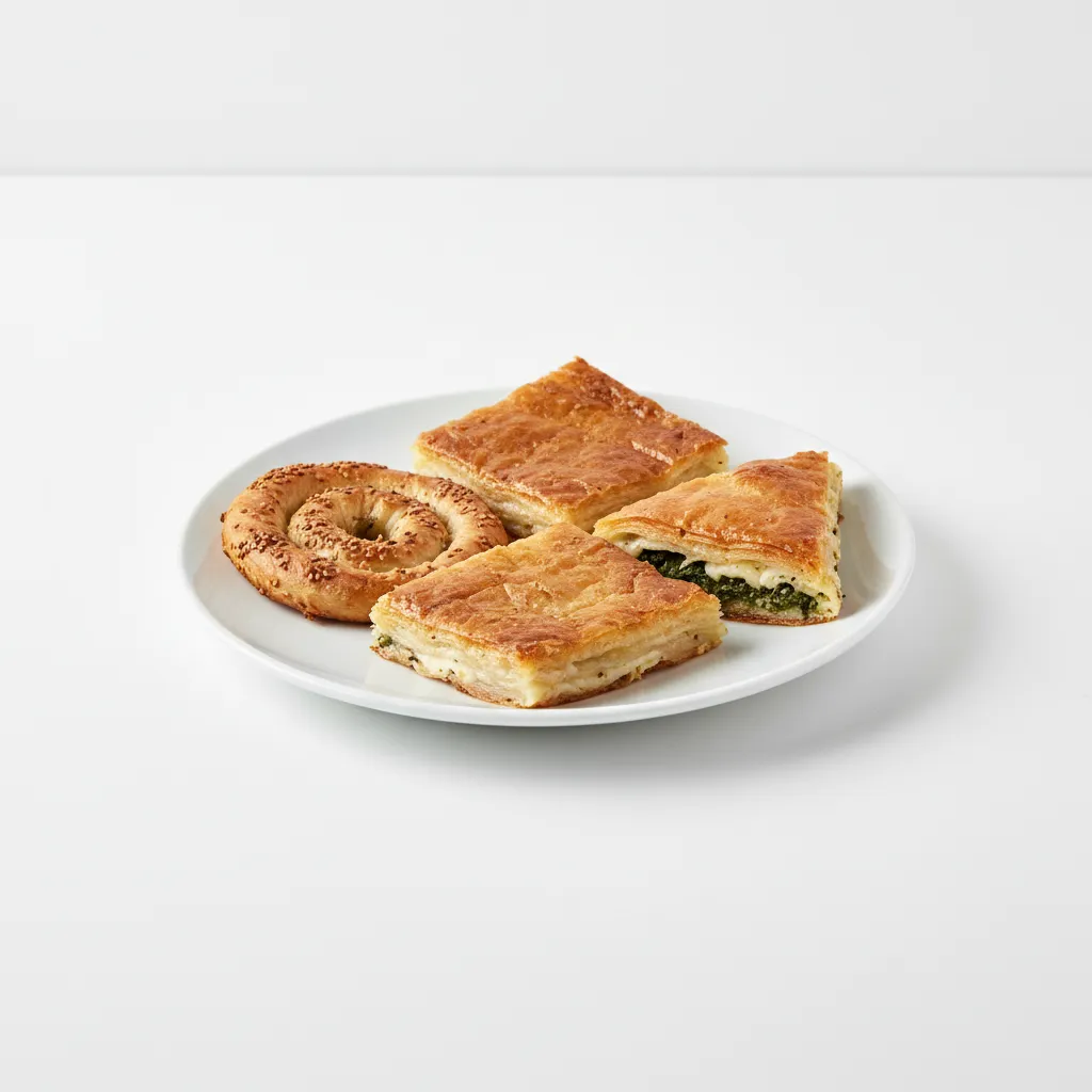 BÖREK ÇEŞİTLERİ görseli