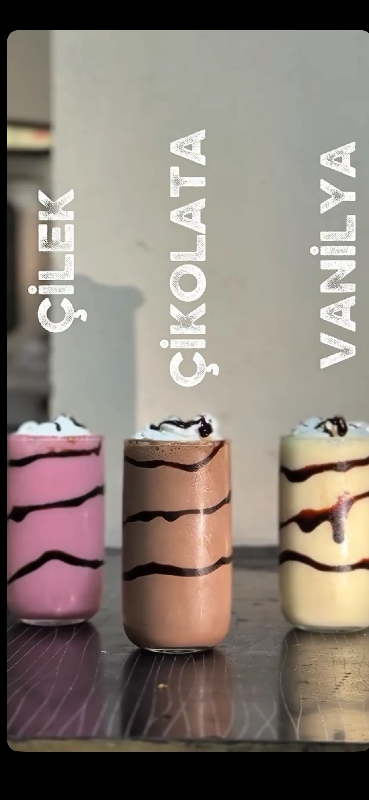 Soğuk içecekler görseli