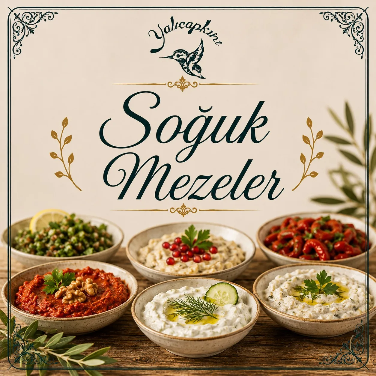 Soğuk Mezeler görseli