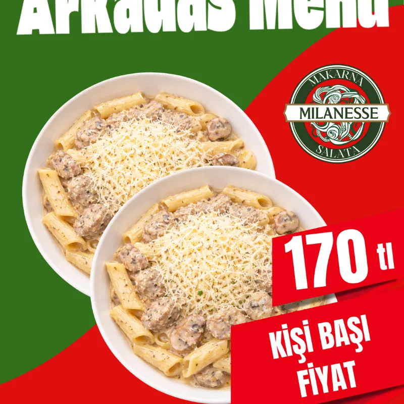ARKADAŞ MENÜ 170 TL