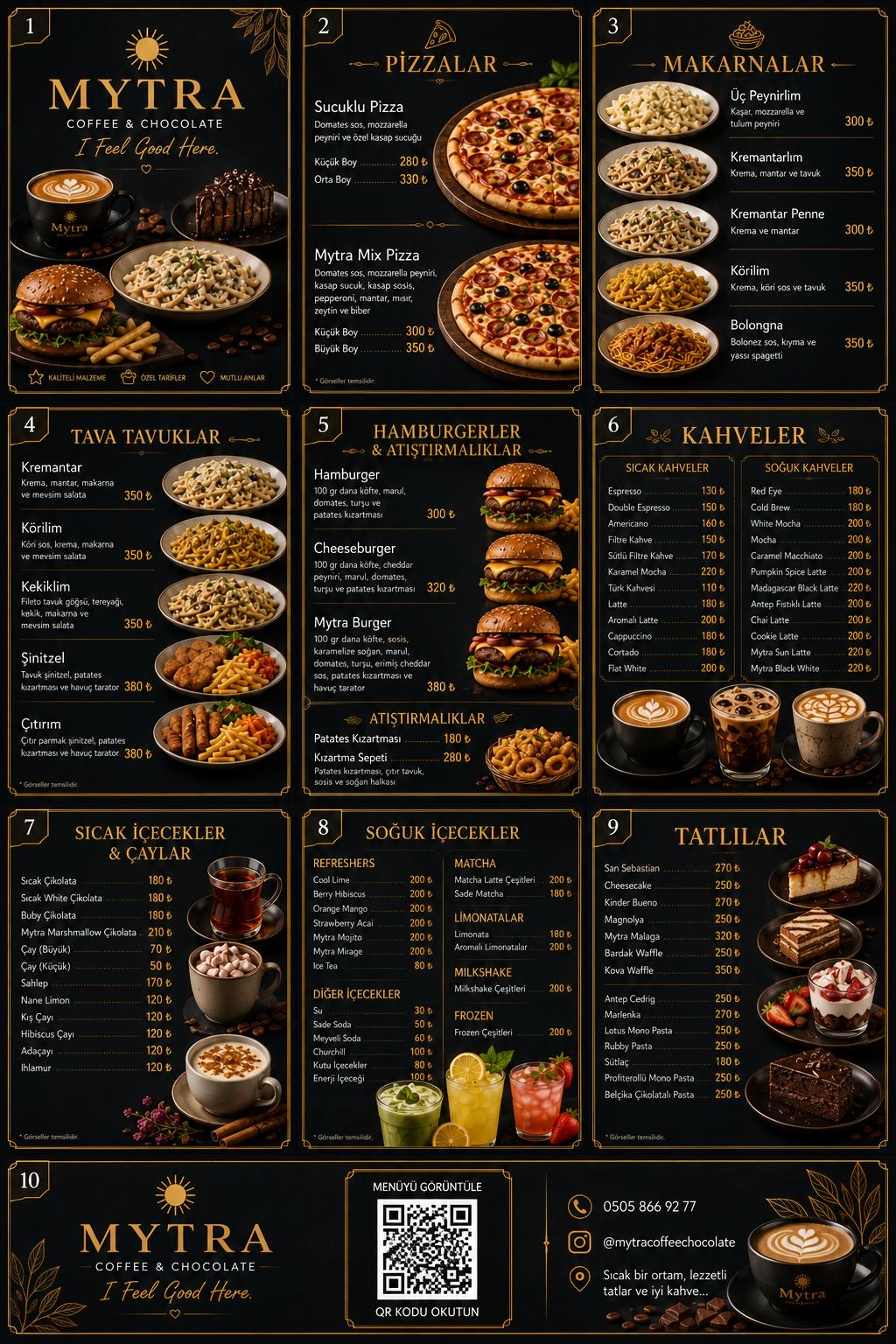 Mytra Coffee&Chocolate Menü Görseli 1