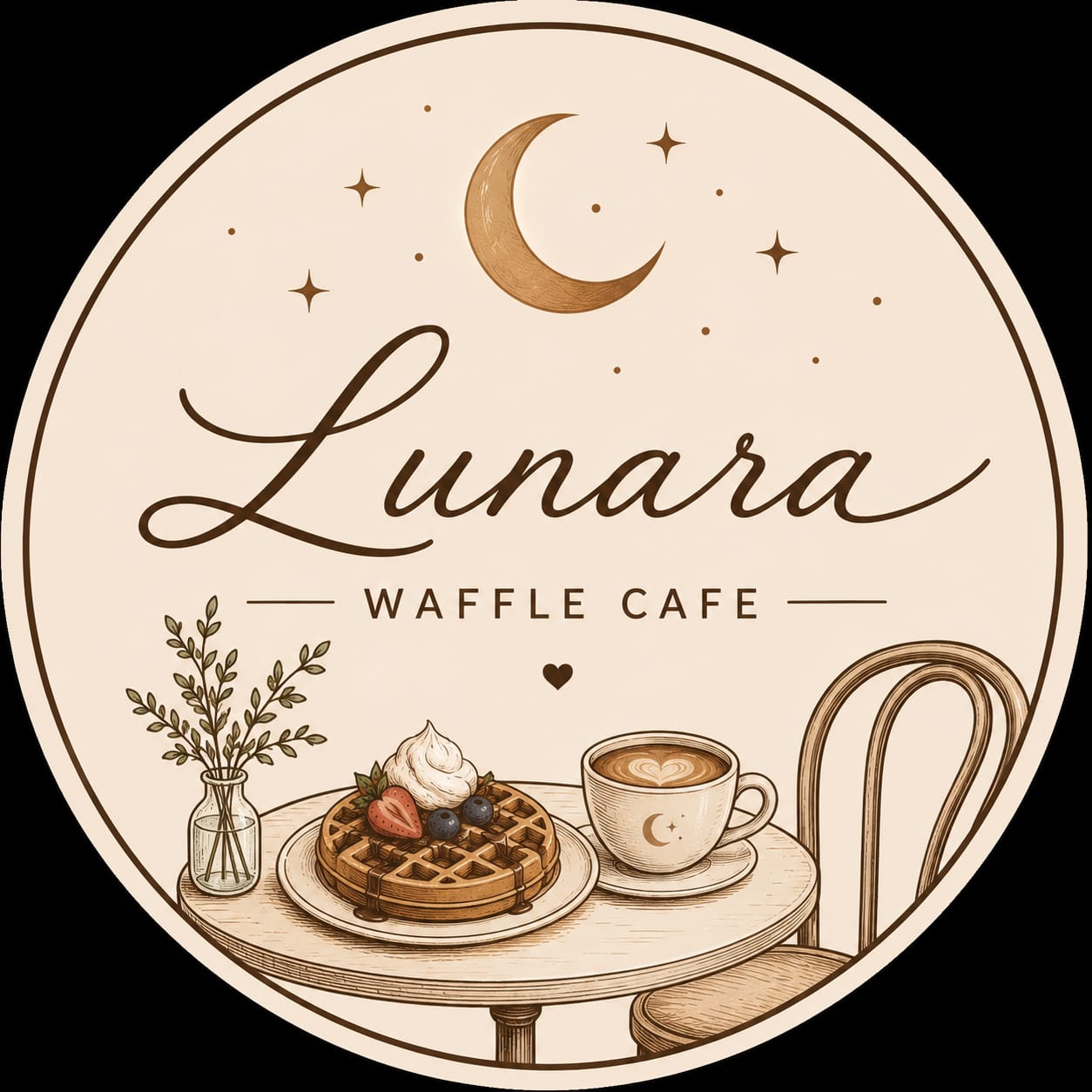 Lunara Waffle Cafe