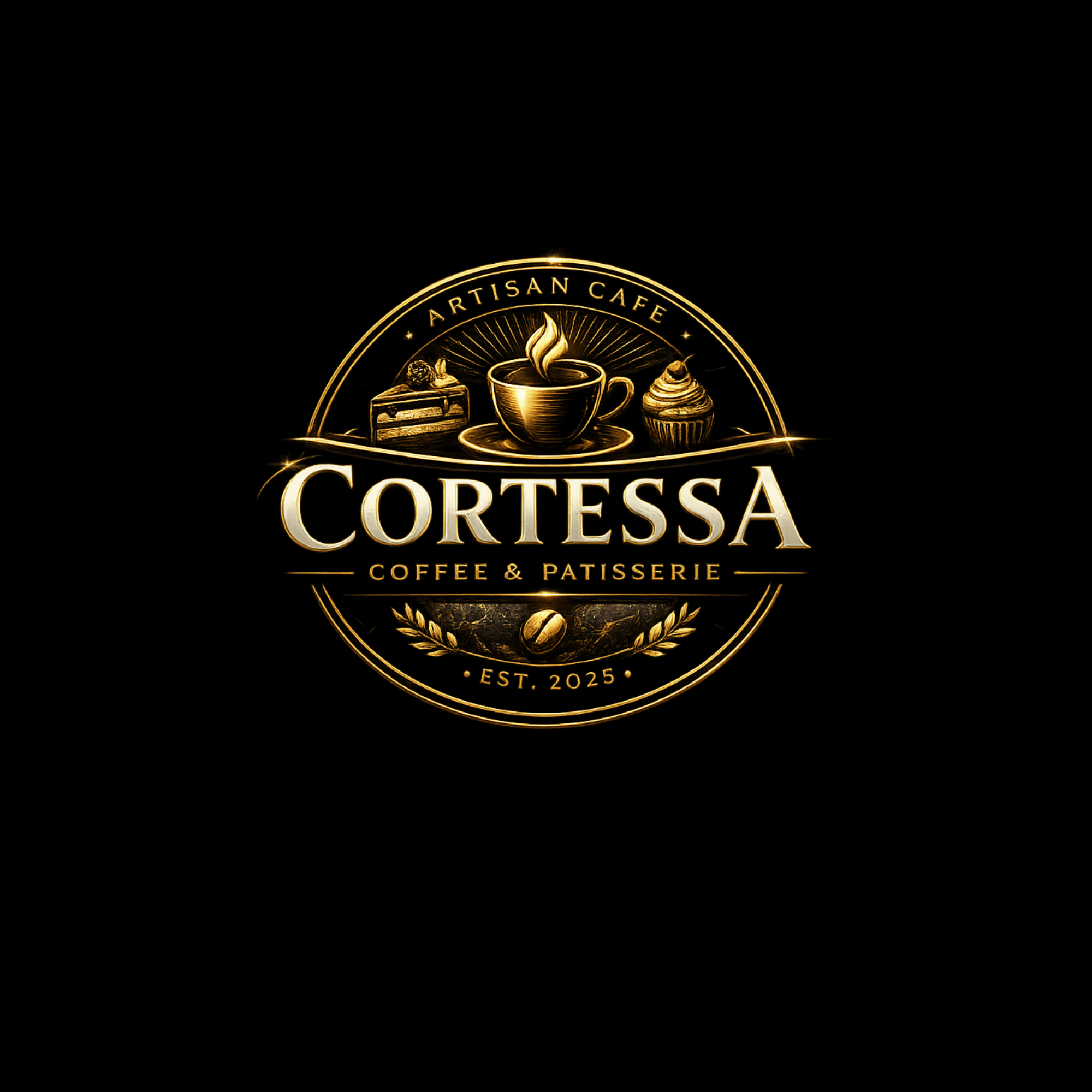 Cortessa Coffe & Patisserie Logo