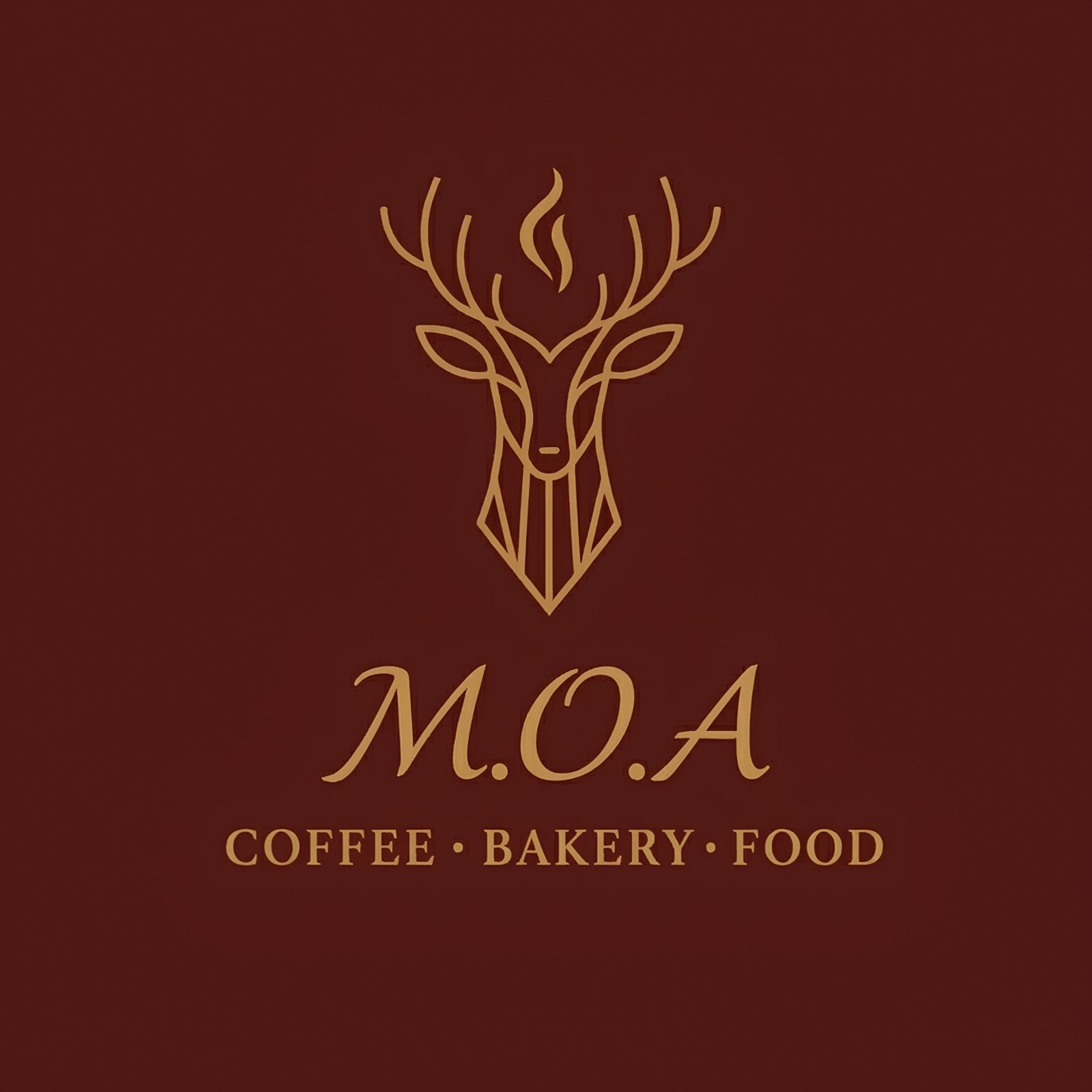 M.O.A Coffee Bakery Logo